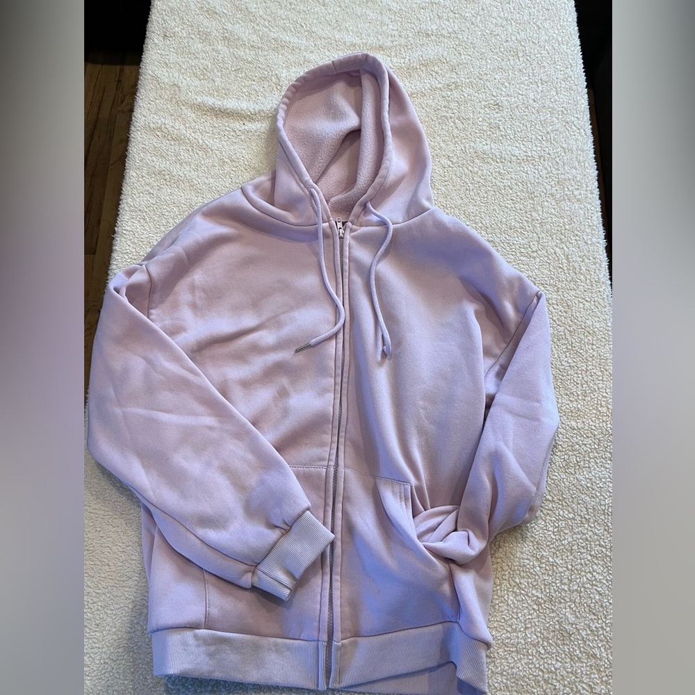 Lilac zip up